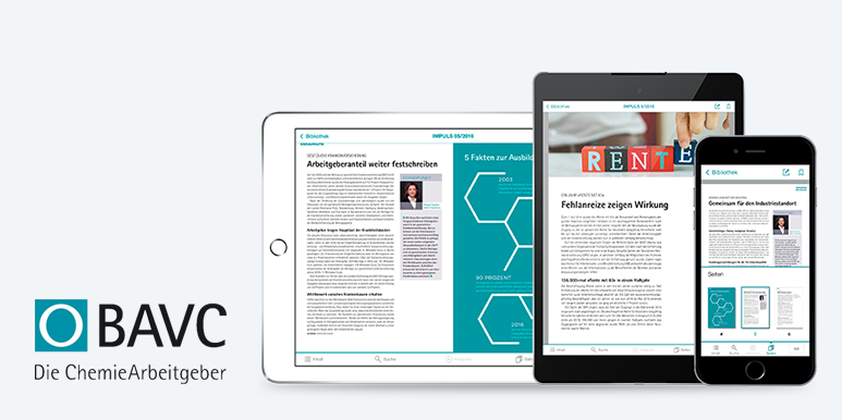 Multichannel-Publishing: Mitgliedermagazin „BAVC-Impuls“
