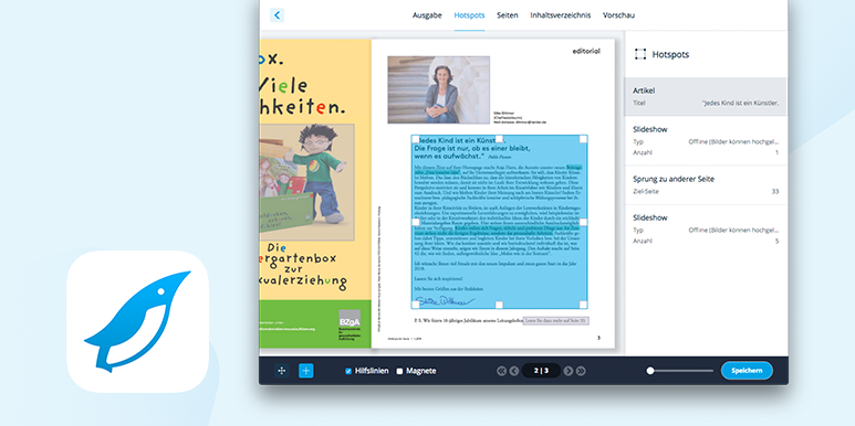 Machen Sie mehr aus Ihren digitalen Publikationen – mit unserem neuen Hotspot Editor