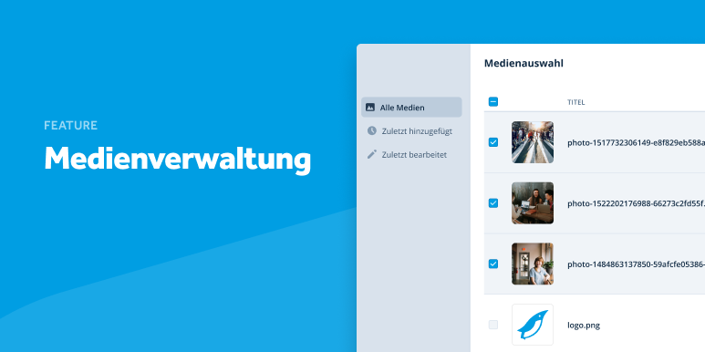 Feature: Medienverwaltung