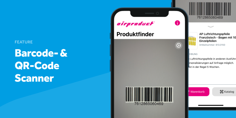 Feature: Scanner für Barcodes und QR-Codes