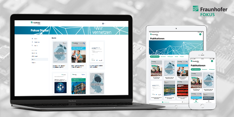Fraunhofer FOKUS nutzt App und Web-Kiosk von publishing.one