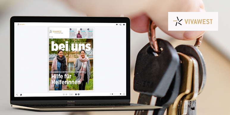 Ressourcenschutz mit der ePaper Software von publishing.one – Das Unternehmen VIVAWEST berichtet über seine Erfahrungen