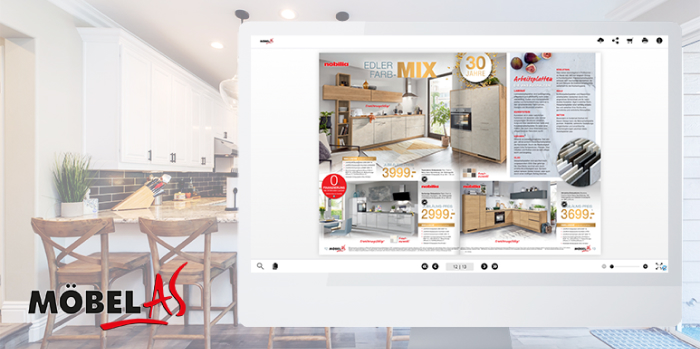 Digitale Blätterkataloge von Möbel AS - erstellt mit publishing.one