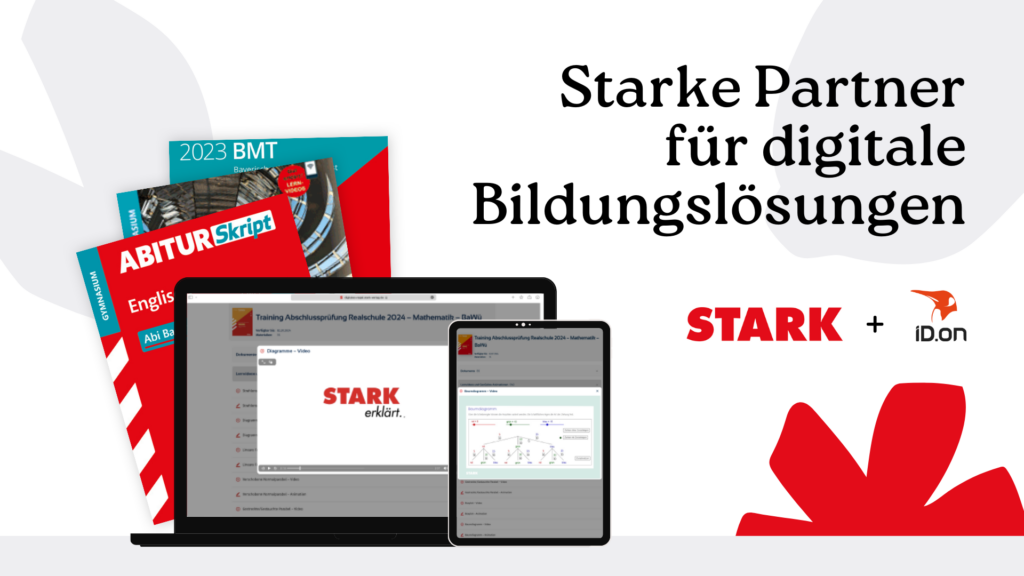 Starke Partner für digitale Bildungslösungen: STARK & ID.on